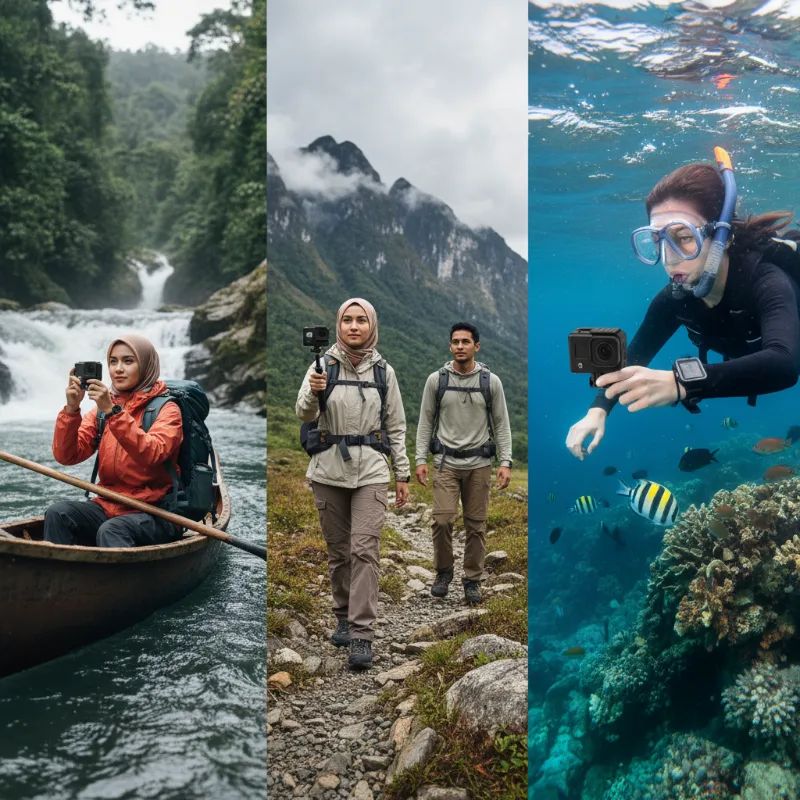 Action Camera untuk Dokumentasi Hobi Petualangan di Berbagai Medan