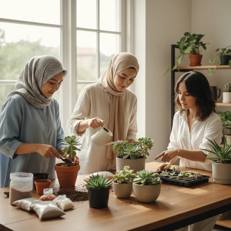 Agar Sukulen Tumbuh Subur Sepanjang Tahun, Ini yang Perlu Dilakukan