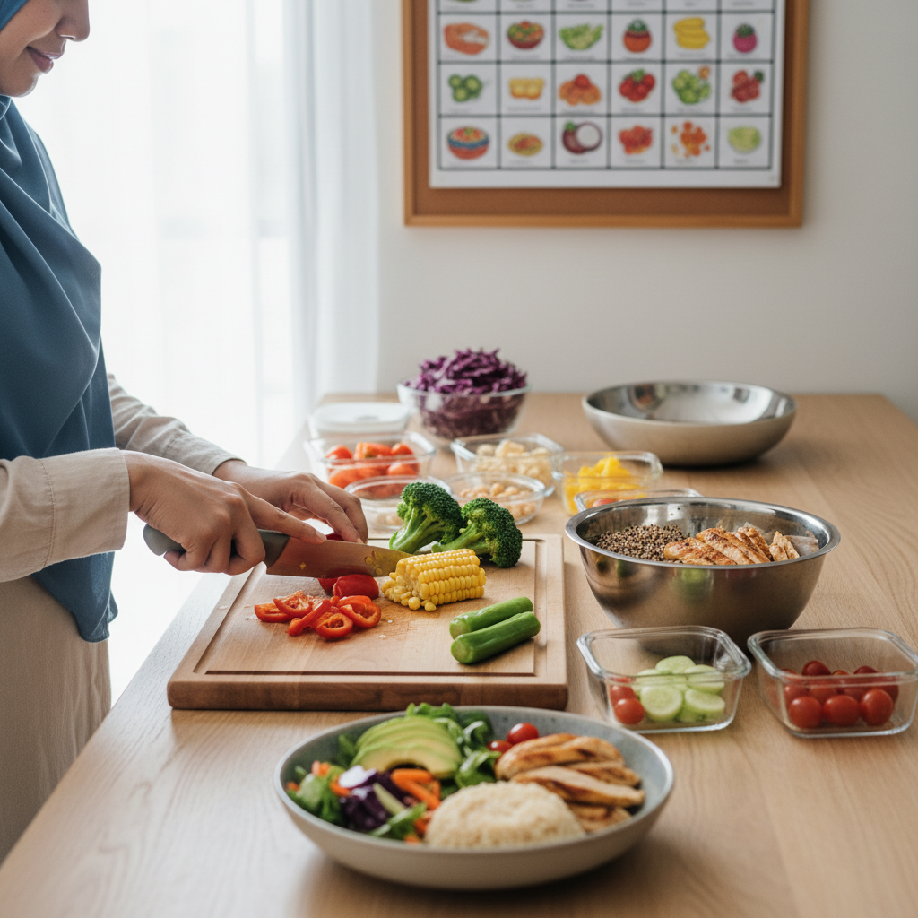 Cara Membuat Makan Siang Cepat dan Bergizi