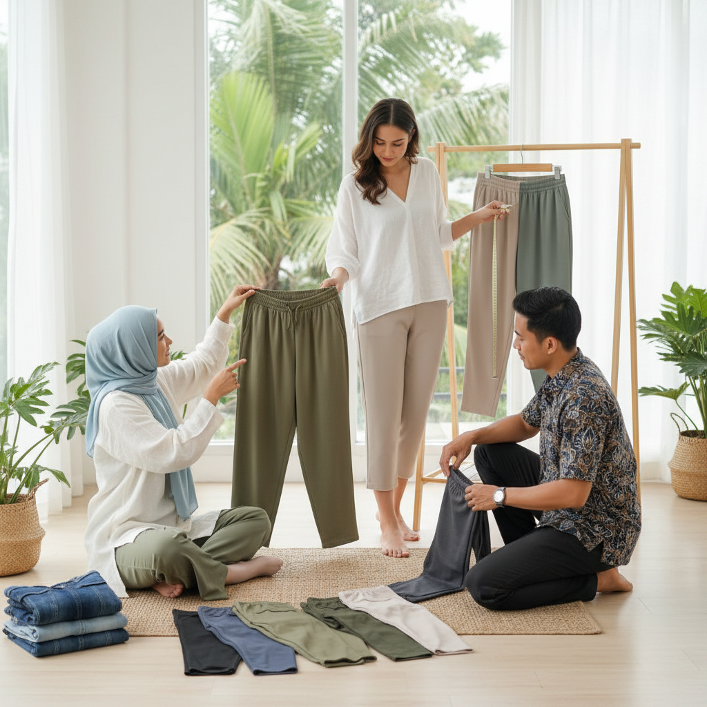 Cara Memilih Celana Nyaman Harian
