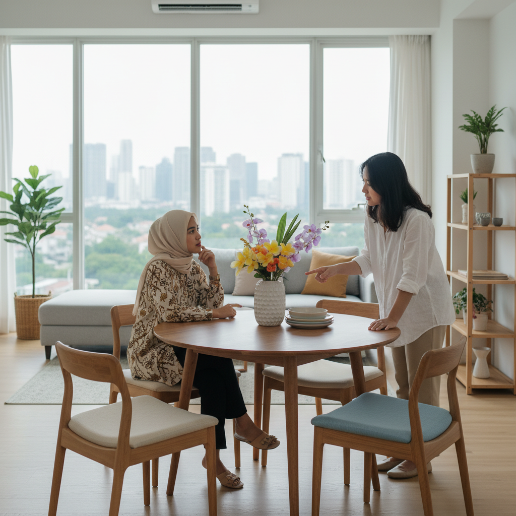 Cara Memilih Meja Makan untuk Apartemen