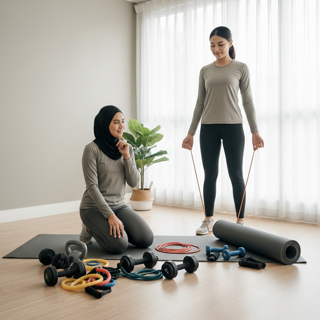 Cara Memilih Peralatan Olahraga untuk di Rumah