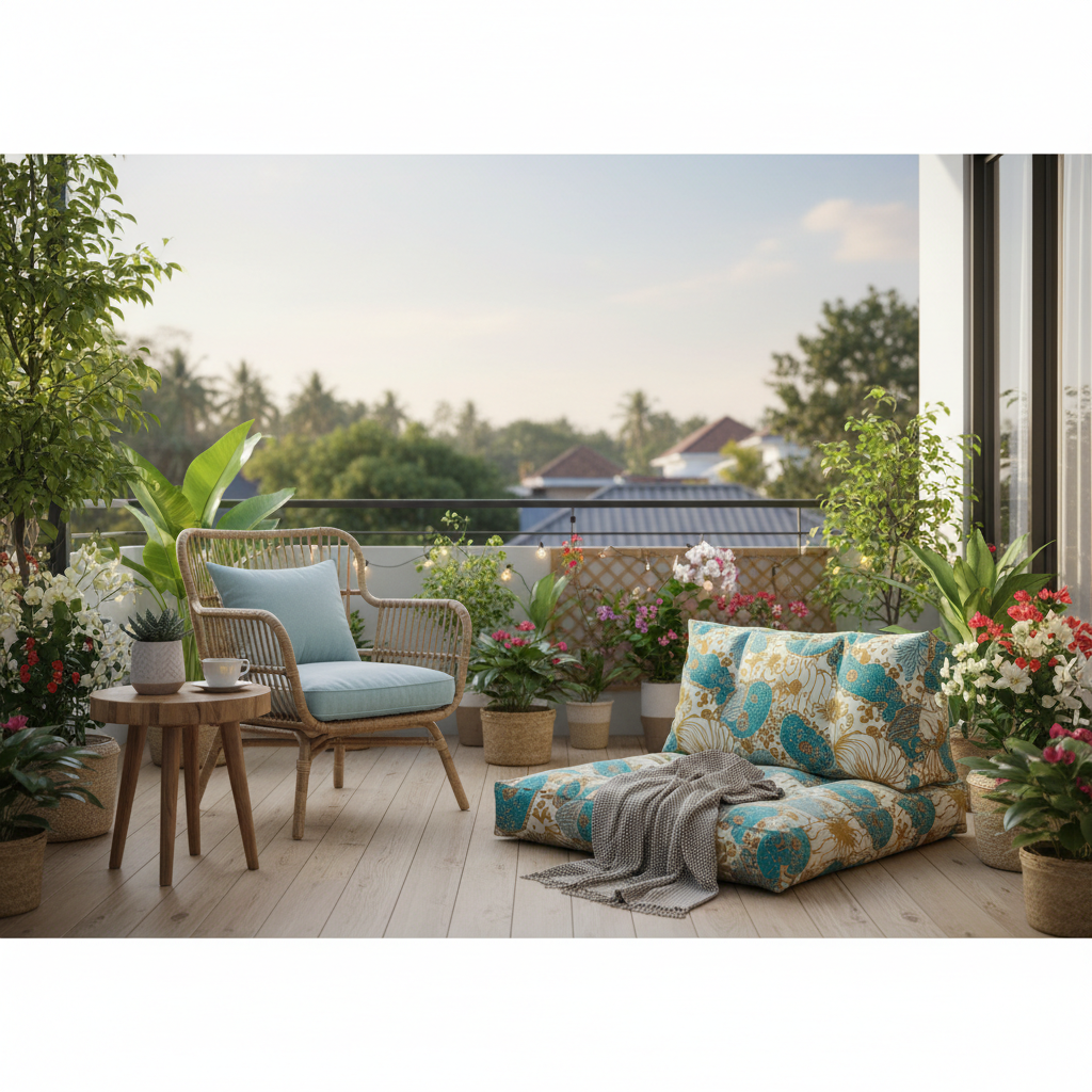 Cara Menata Balkon untuk Santai