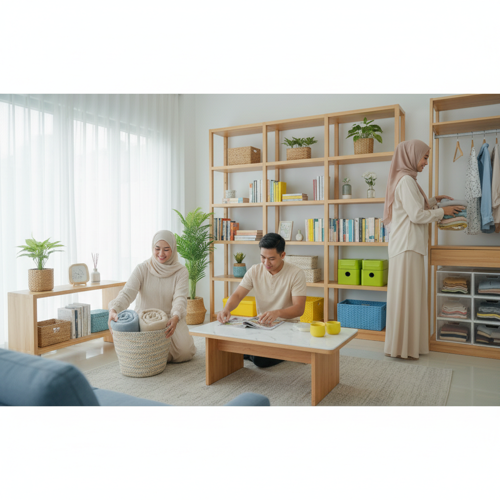 Cara Menata Barang Rumah Agar Tidak Berantakan