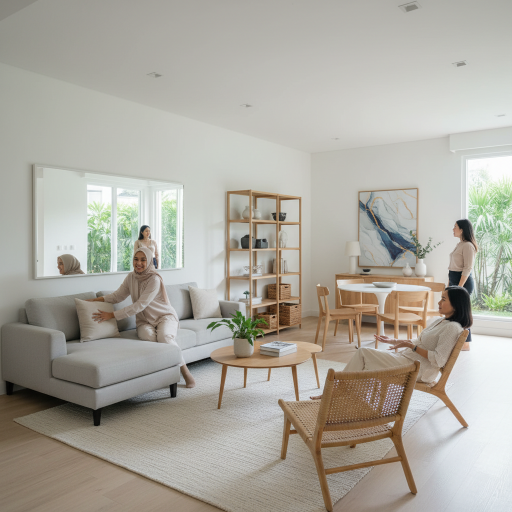 Cara Menata Furnitur Agar Ruang Terasa Luas