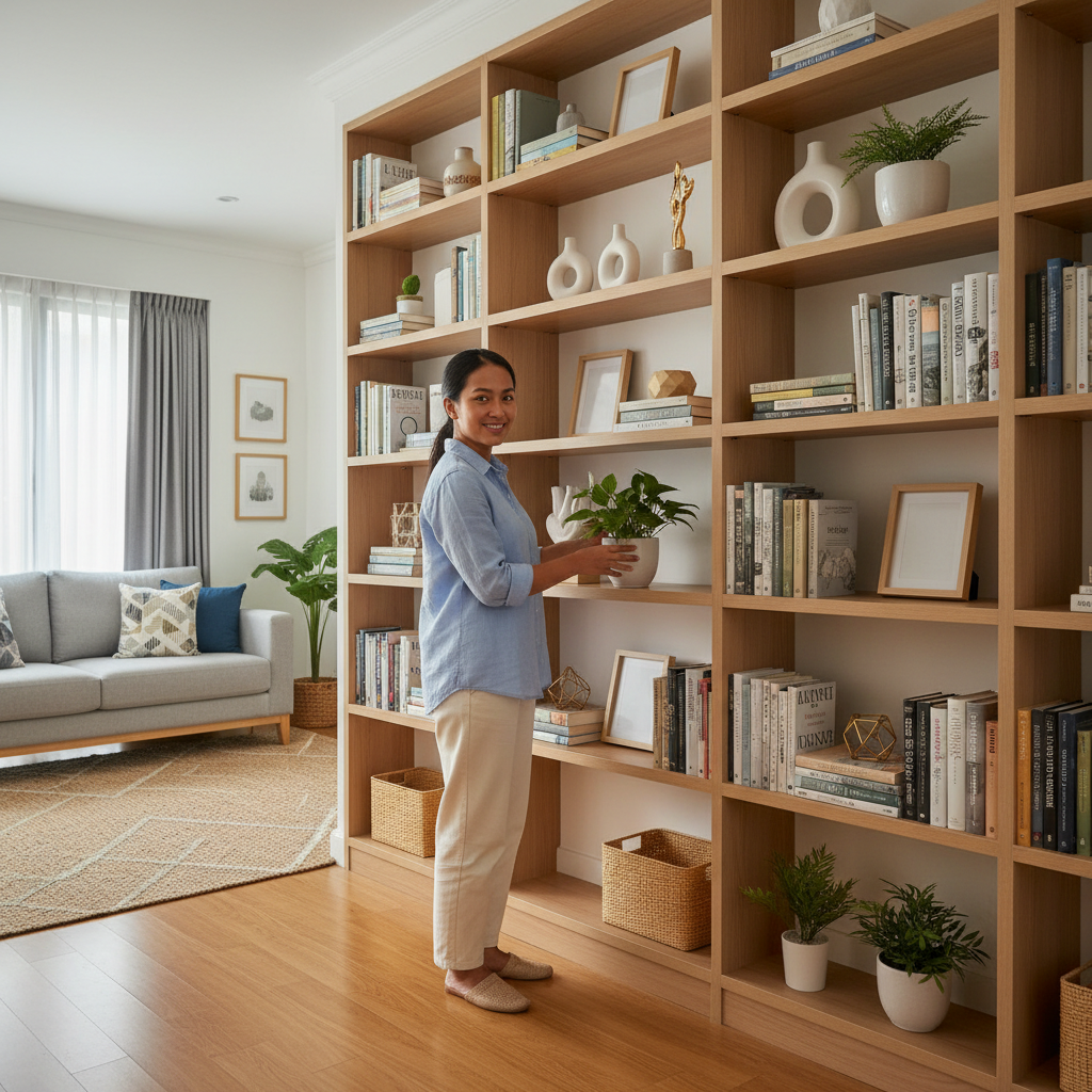 Cara Menata Rak Buku agar Tampak Rapi