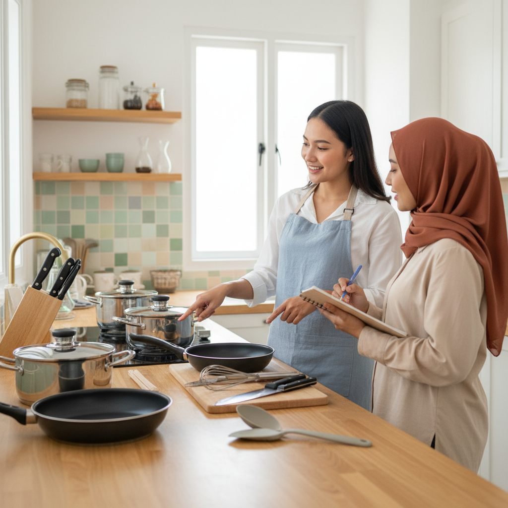 Cara Menentukan Alat Masak Penting