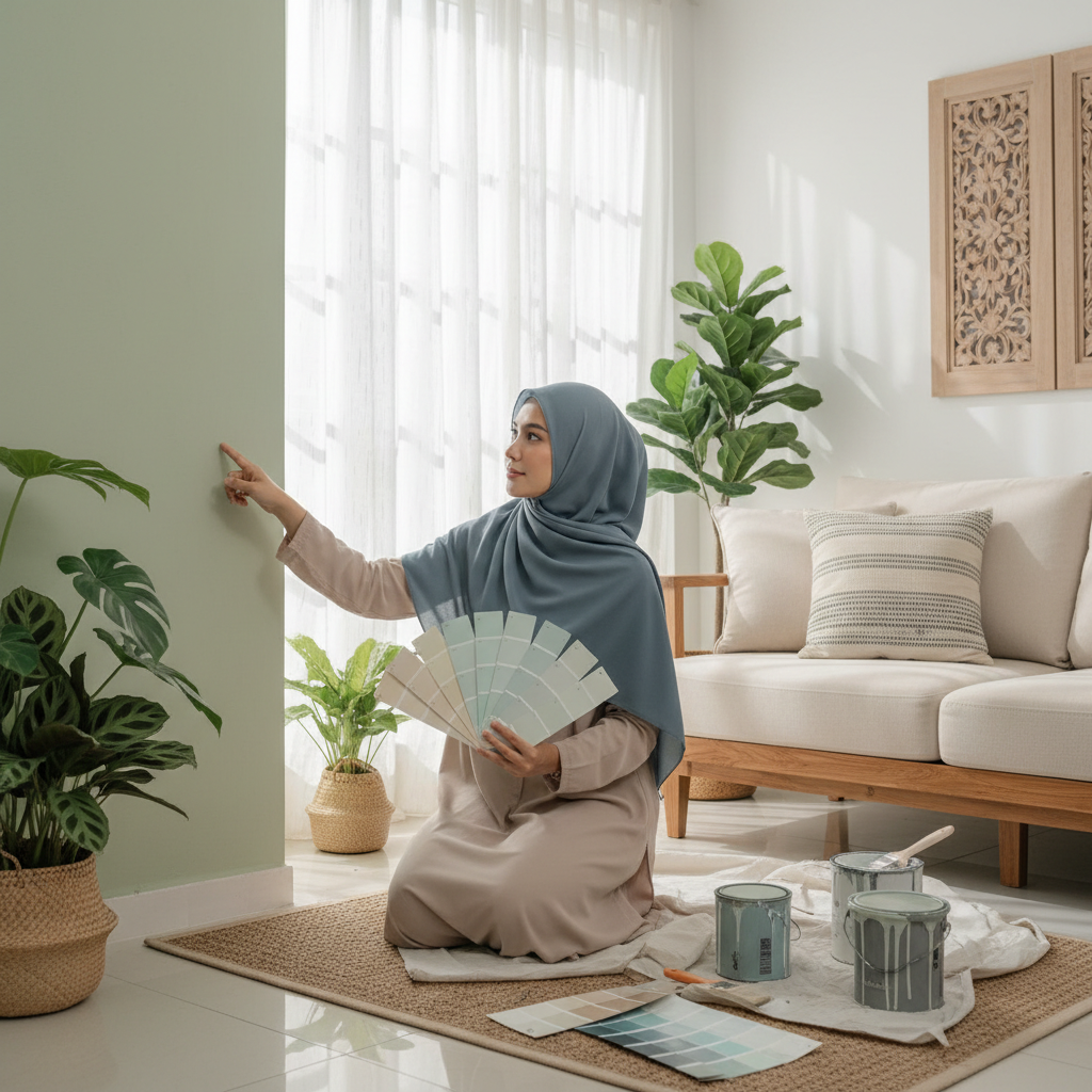 Cara Menentukan Cat Ruangan yang Menenangkan