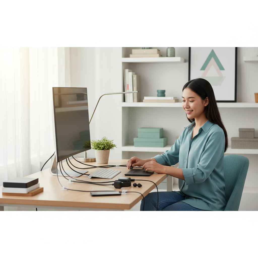 Cara Mengatur Perangkat Teknologi untuk Ruang Kerja