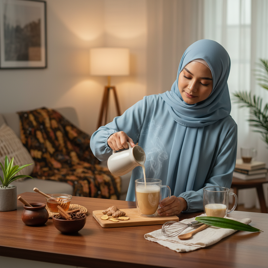 Cara Mengolah Minuman Hangat Malam Hari