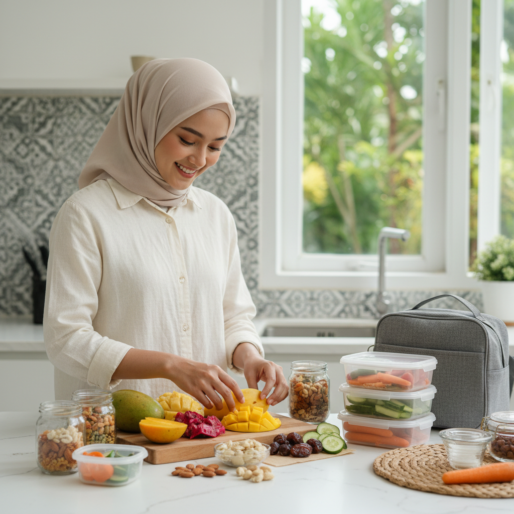 Cara Menyiapkan Camilan Sehat untuk Kerja