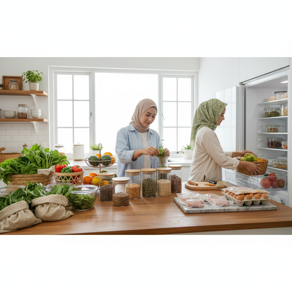 Cara Menyimpan Bahan Makanan agar Tetap Segar