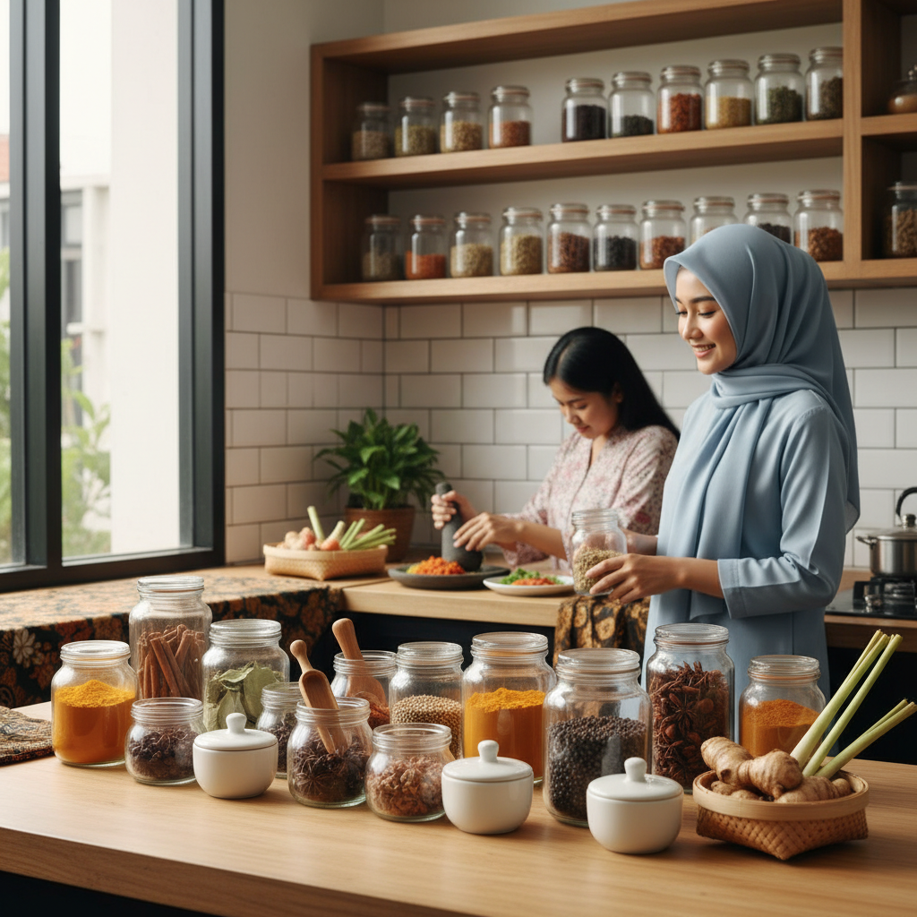 Cara Menyimpan Bumbu Masak Harian