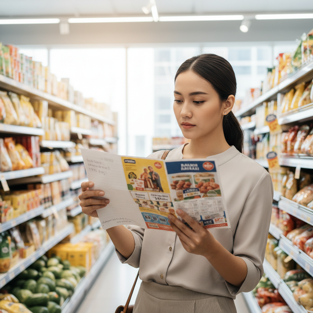 Cara Menyusun Daftar Belanja Berdasarkan Promo