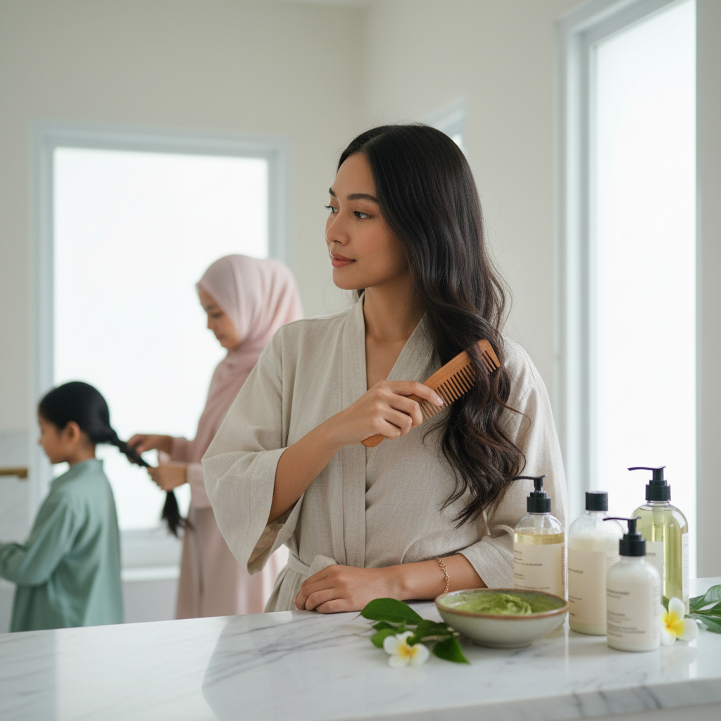 Cara Merawat Rambut Panjang