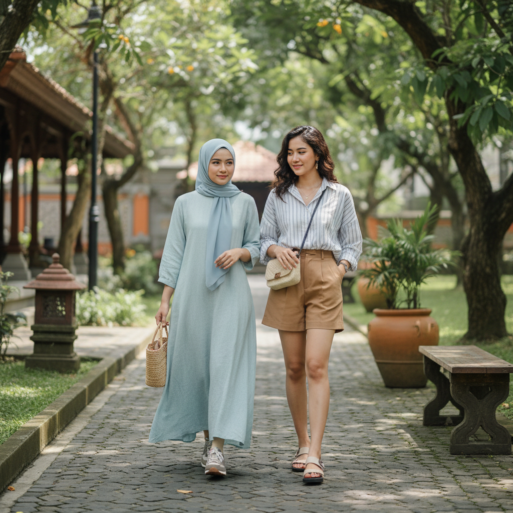 Cara Pilih Outfit untuk Jalan Dekat