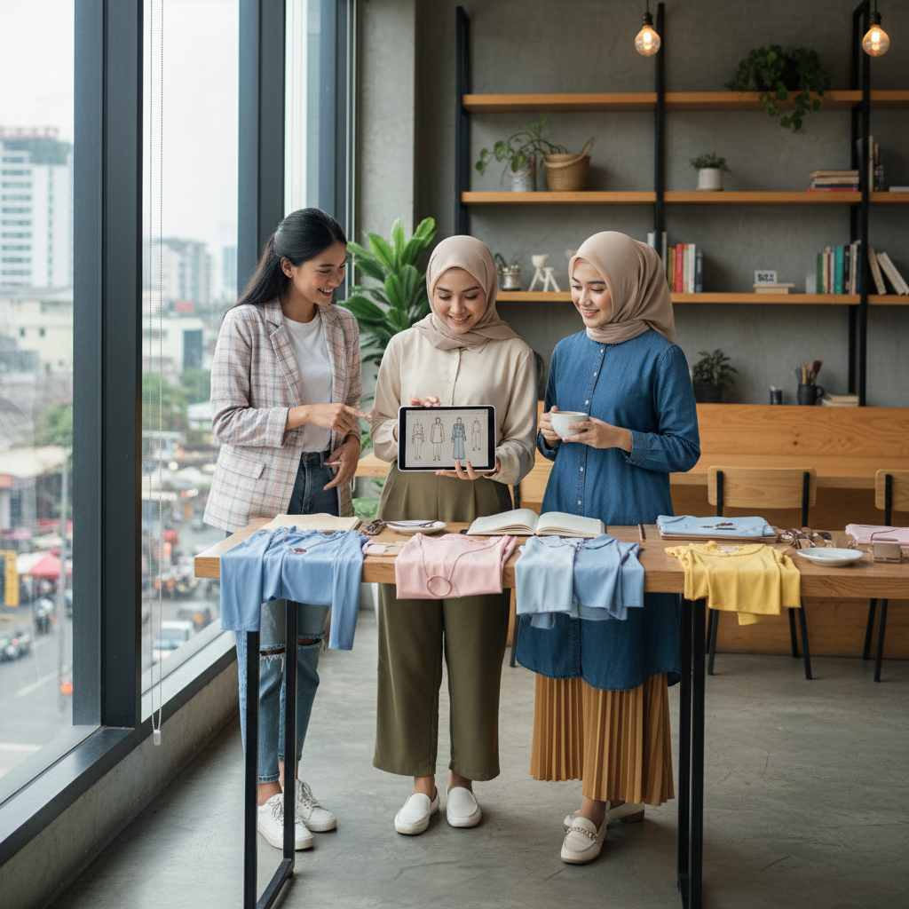 Cara Tren Fashion Modern yang Mudah Dipadukan Efektif