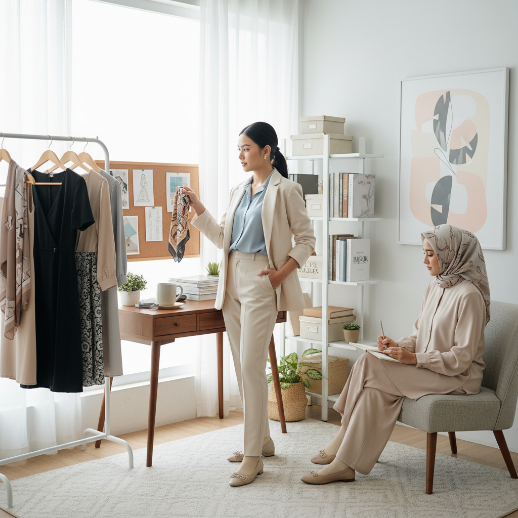 Fashion Kantoran untuk Ruang Kerja Kecil