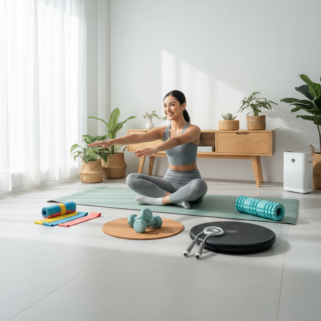 Gadget Pendukung Olahraga di Rumah untuk Pemula