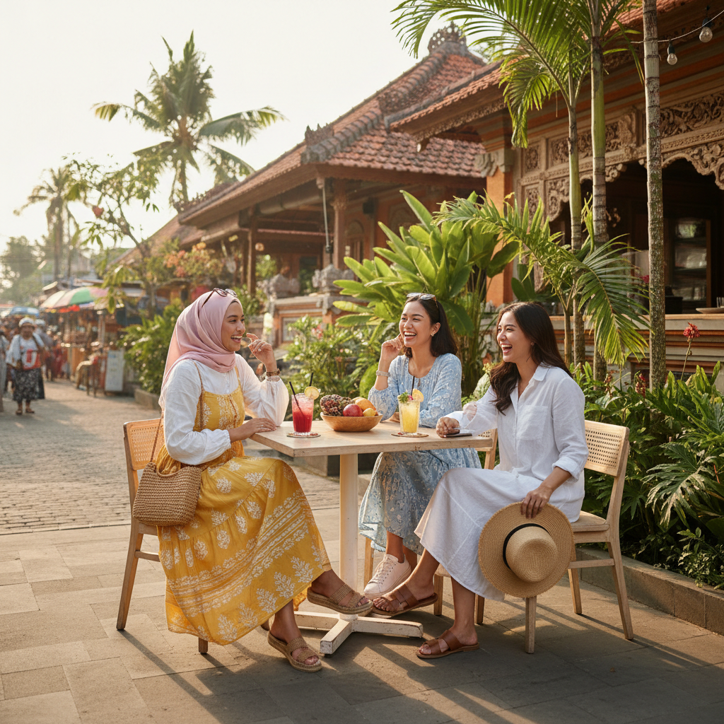 Gaya Dress Harian untuk Cuaca Cerah