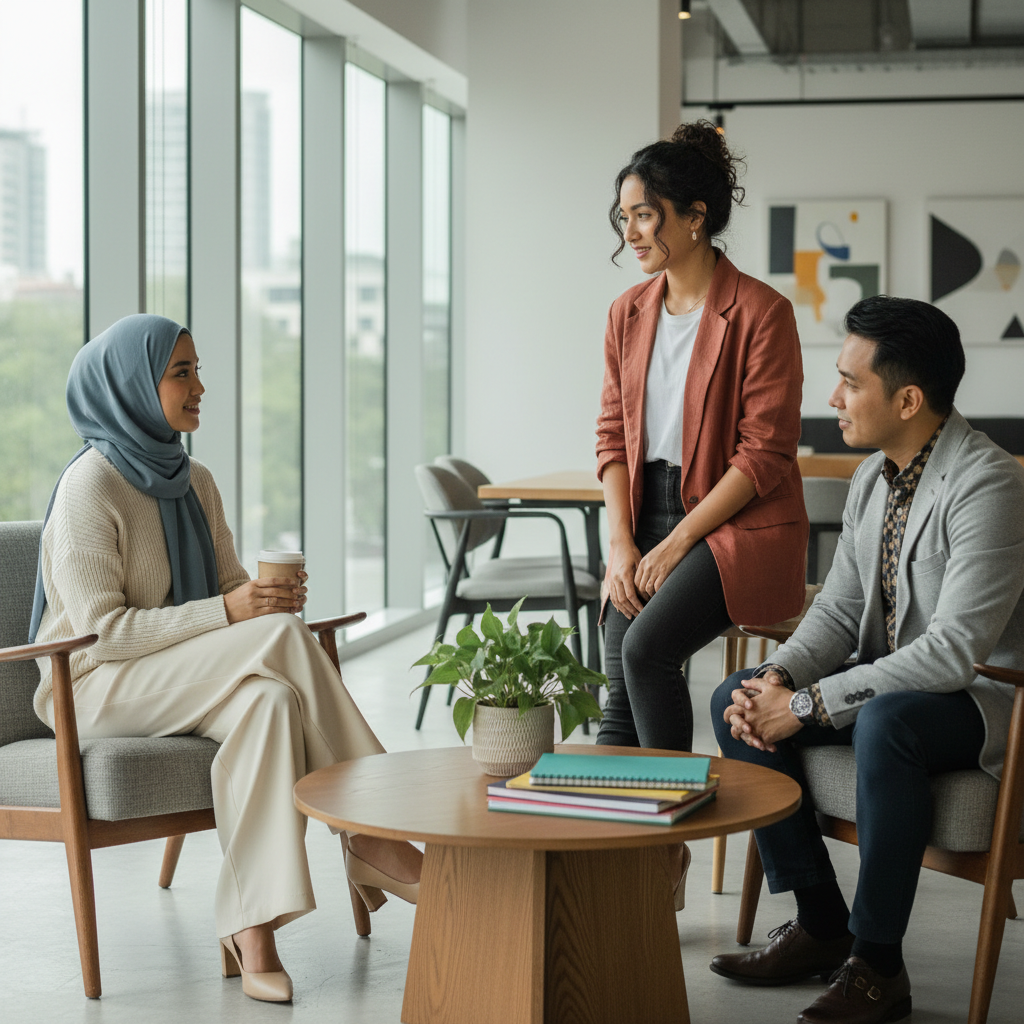 Gaya Kasual Modern untuk Kerja Hybrid