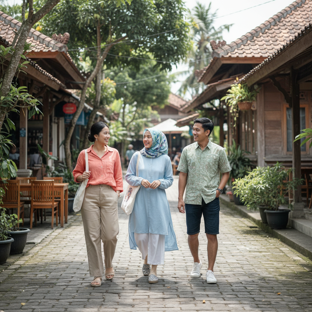 Gaya Kasual untuk Jalan Dekat