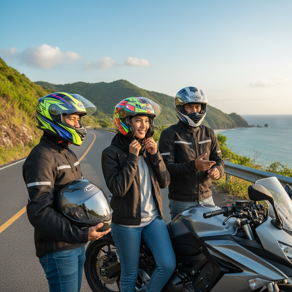 Helm Motor Berkualitas Untuk Keselamatan Berkendara