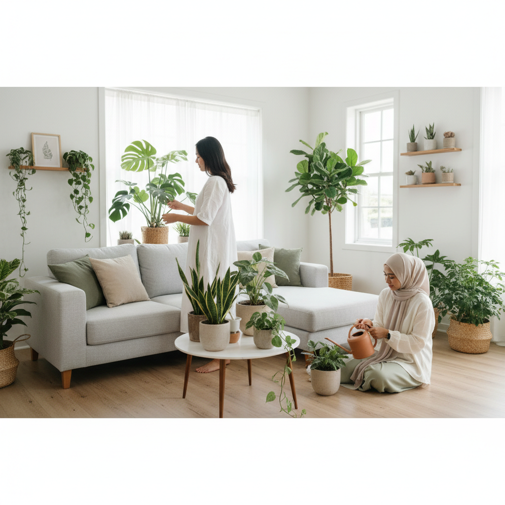 Inspirasi Dekorasi Tanaman untuk Ruang Modern