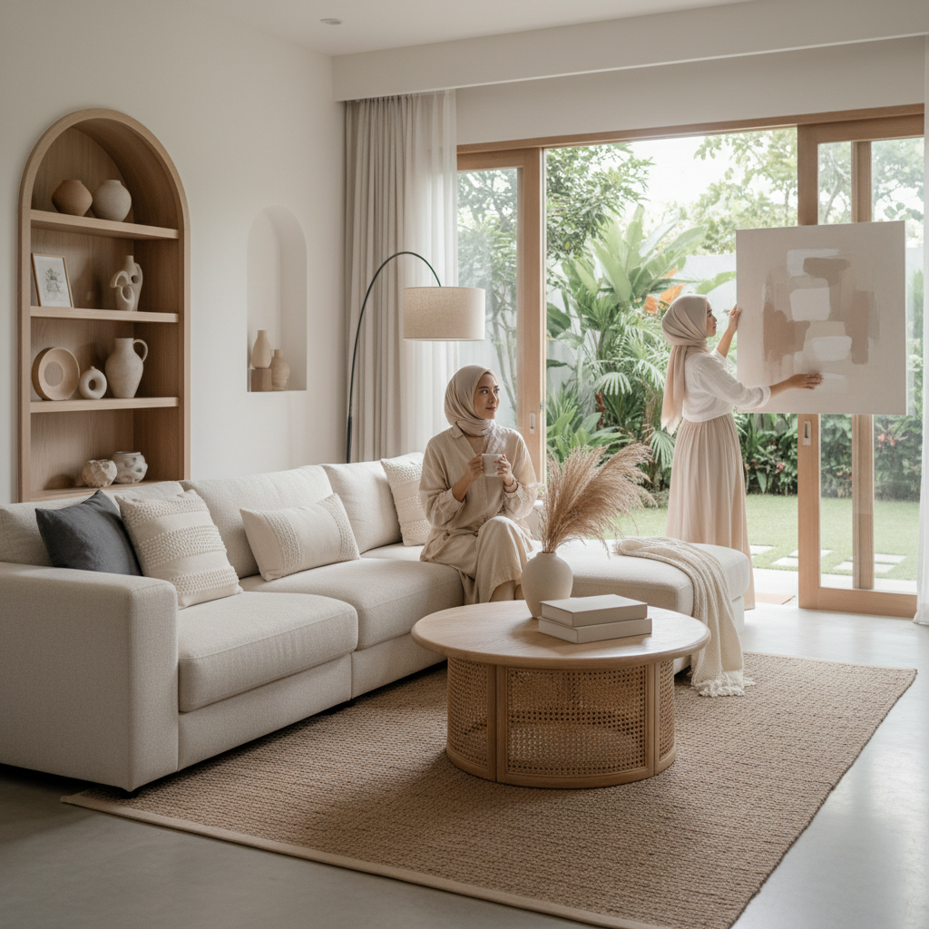 Inspirasi Dekorasi Warna Netral untuk Hunian Tenang