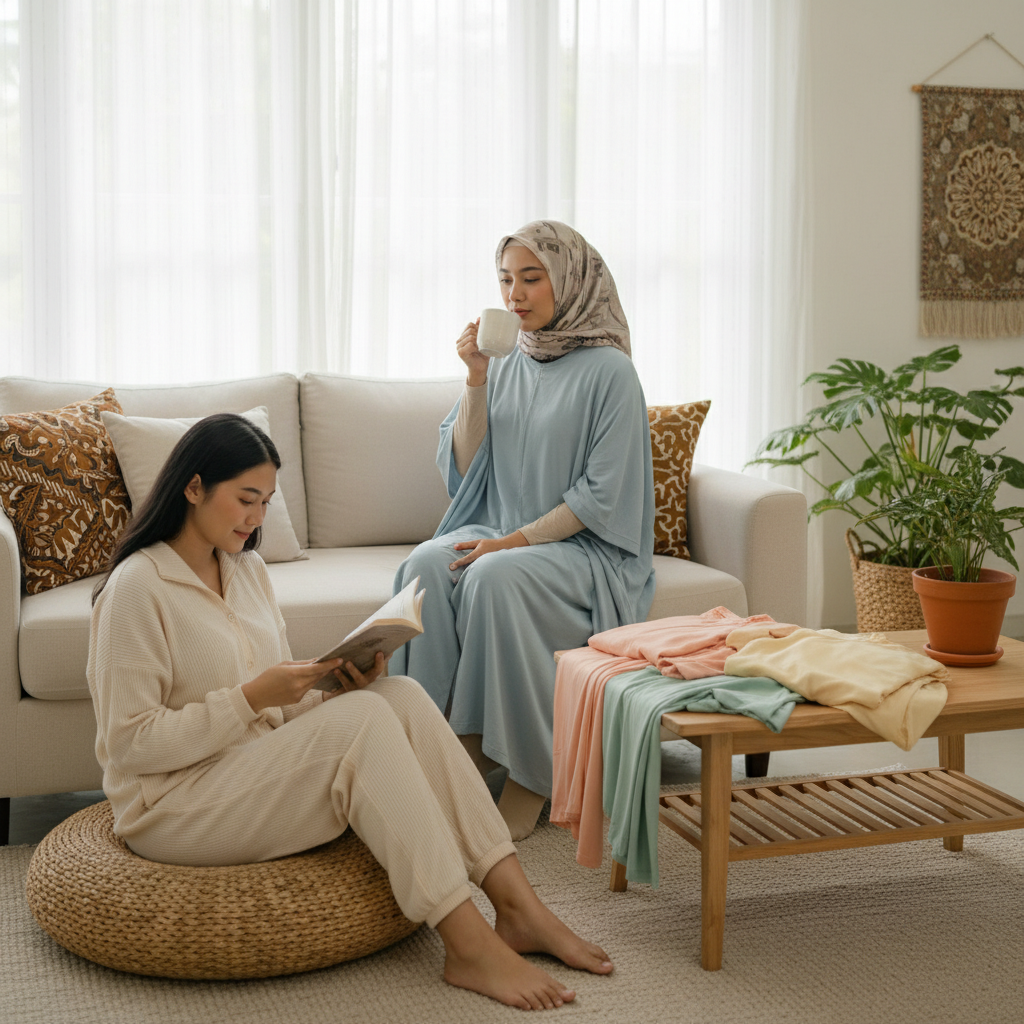 Koleksi Baju Rumah Nyaman untuk Hari Santai