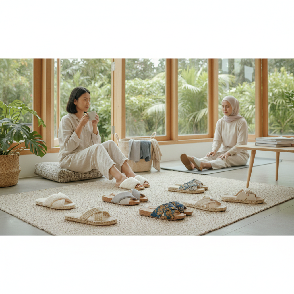 Koleksi Sandal Nyaman untuk Aktivitas Rumah