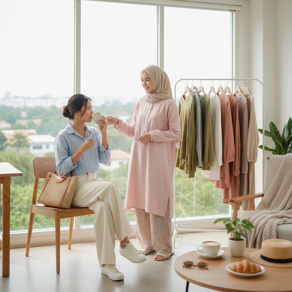 Outfit Santai untuk Akhir Pekan