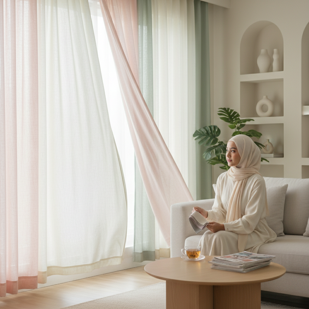 Panduan Gorden Lembut untuk Nuansa Tenang