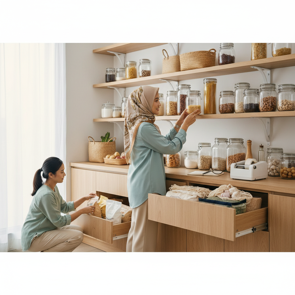 Panduan Mengatur Stok Dapur agar Tidak Berlebihan