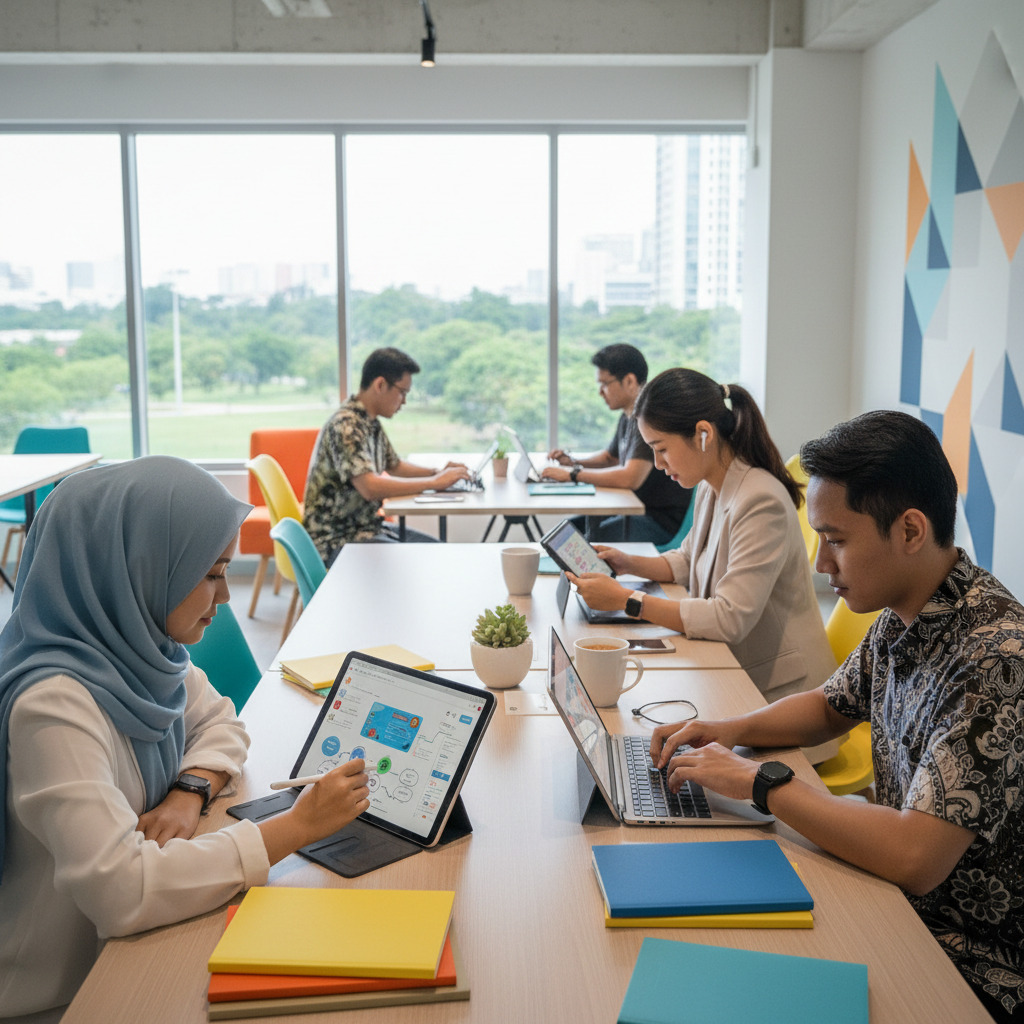 Perangkat Digital untuk Belajar Mandiri