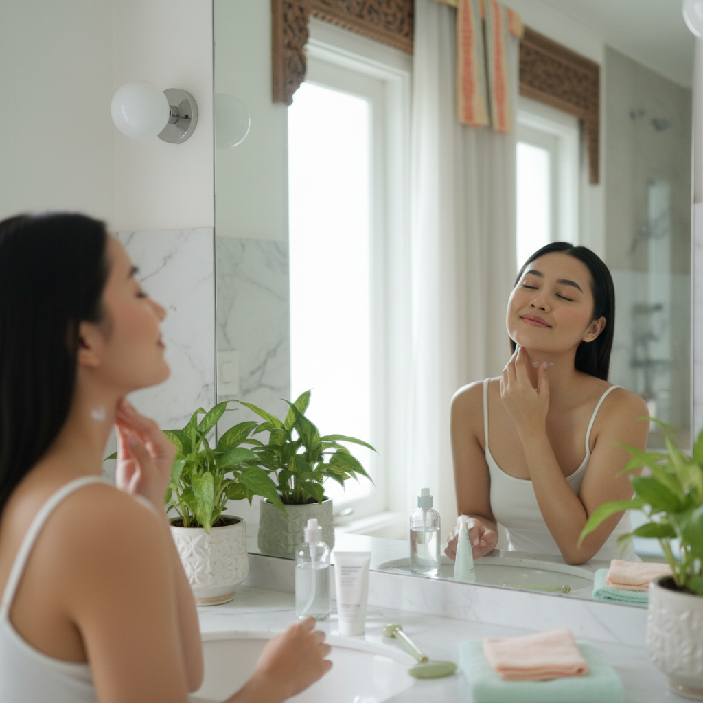 Perawatan Kulit Leher Harian