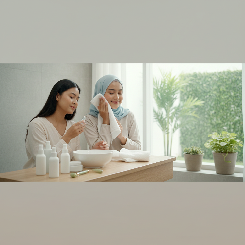 Perawatan Wajah Ringkas untuk Pagi Hari