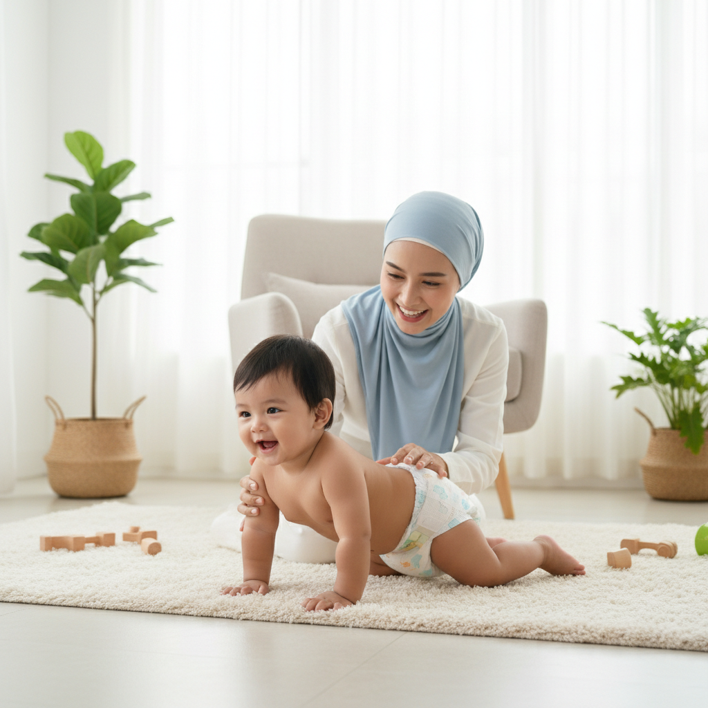 Popok Nyaman Untuk Bayi Yang Aktif