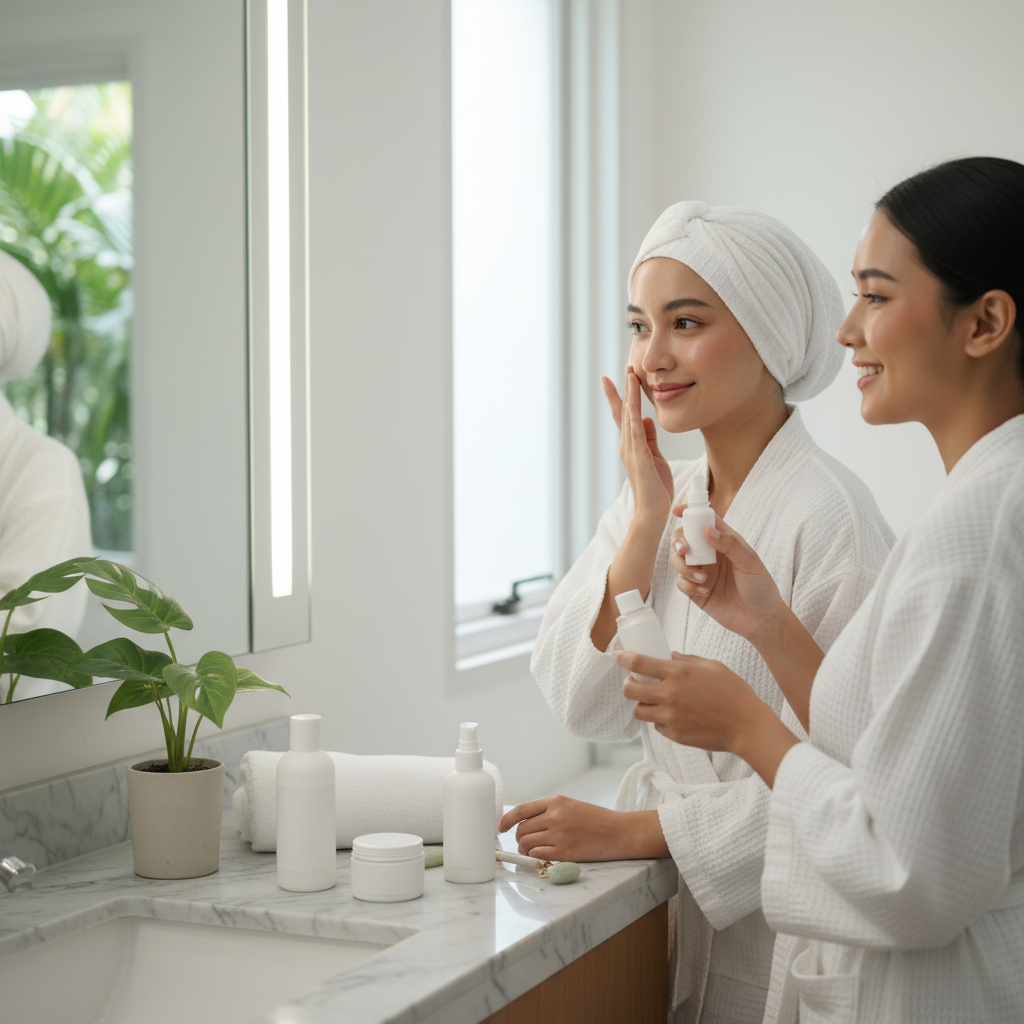 Rutinitas Perawatan Wajah Harian