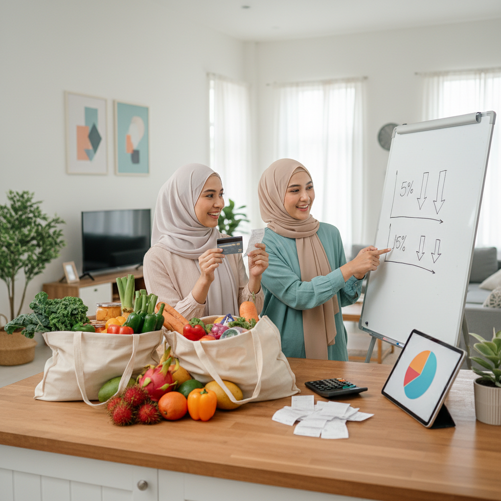 Strategi Cashback untuk Belanja Bulanan