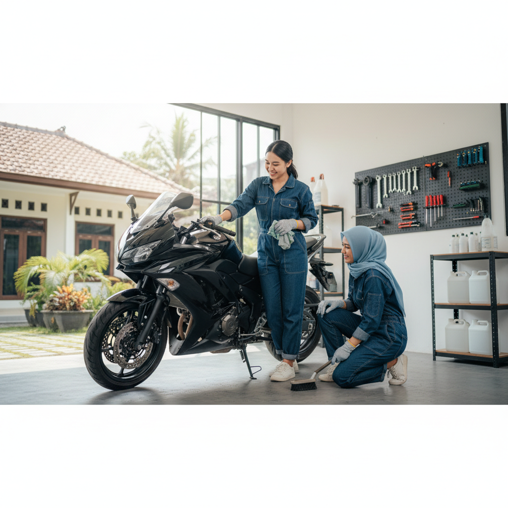 Tapi Merawat Motor Harian Agar Tetap Prima