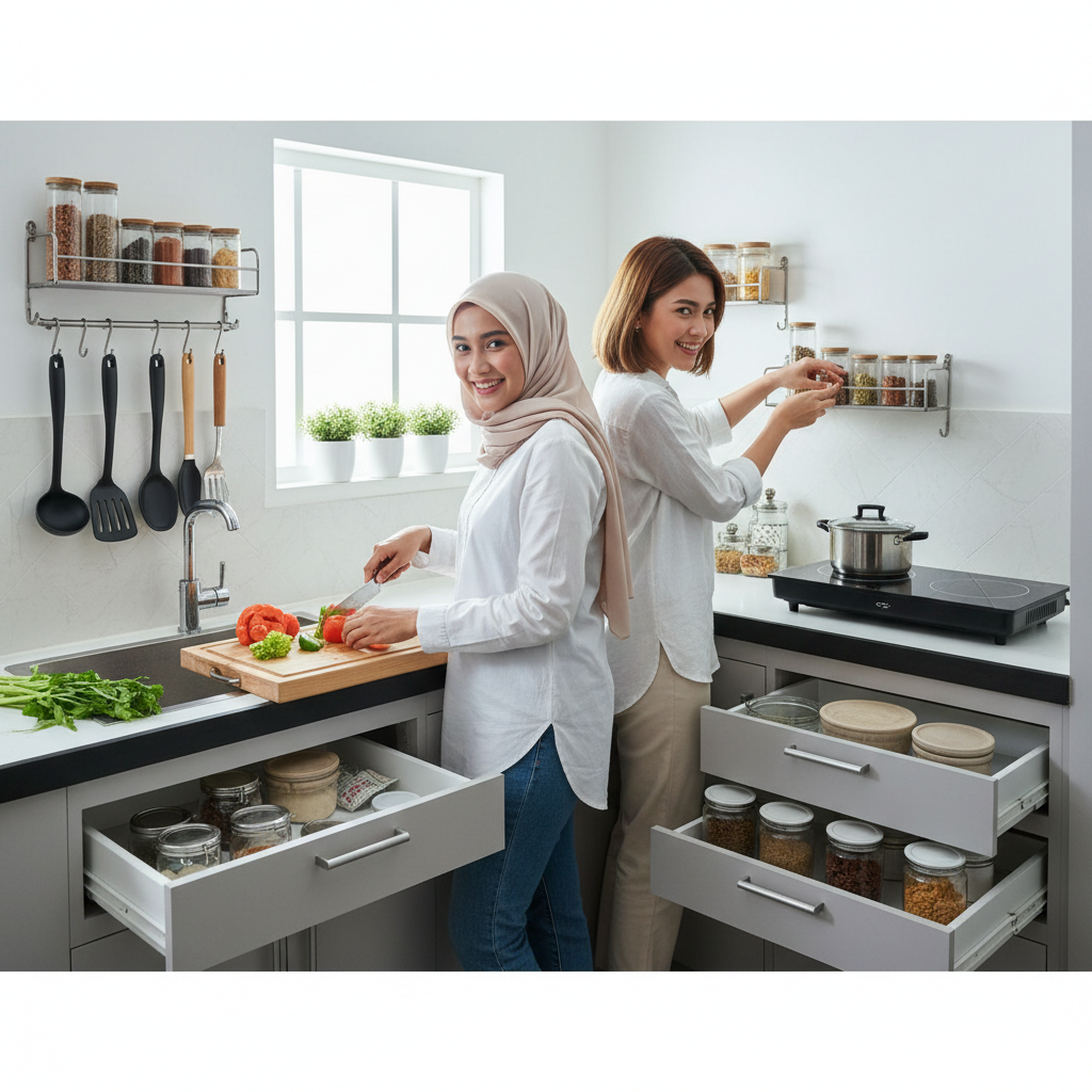 Tips Masak untuk Ruang Dapur Kecil