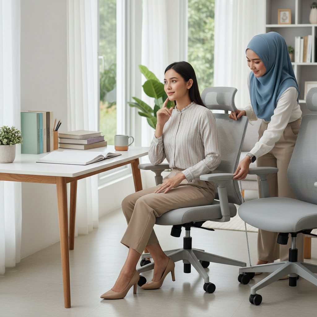Tips Memilih Kursi Kerja Ergonomis untuk Rumah