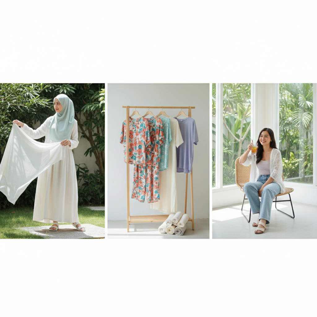 Tips Memilih Outfit yang Tidak Gerah