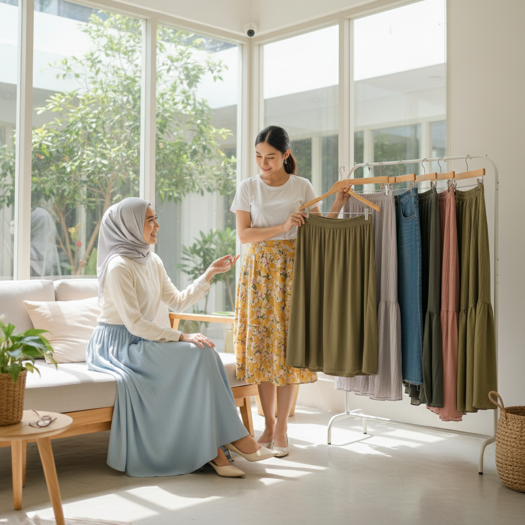 Tips Memilih Rok Nyaman untuk Harian