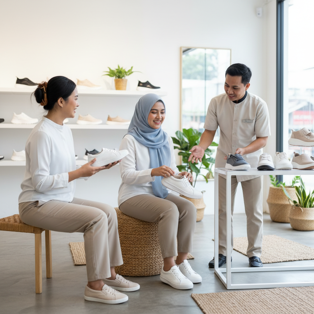 Tips Memilih Sepatu Nyaman Sehari Hari