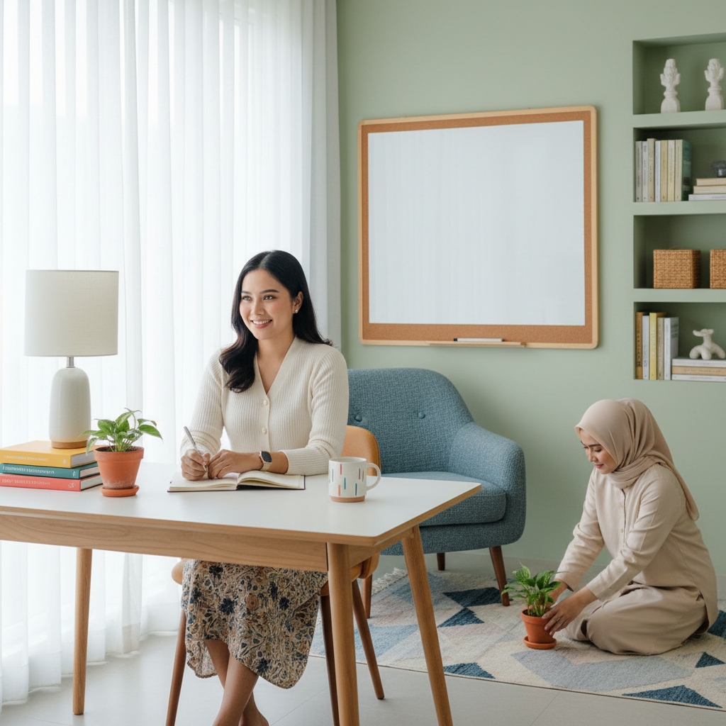 Tips Menata Ruang Belajar di Rumah