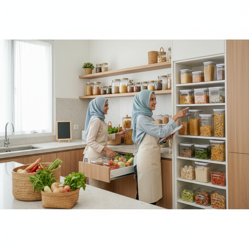 Tips Mengatur Stok Dapur Tanpa Berlebih