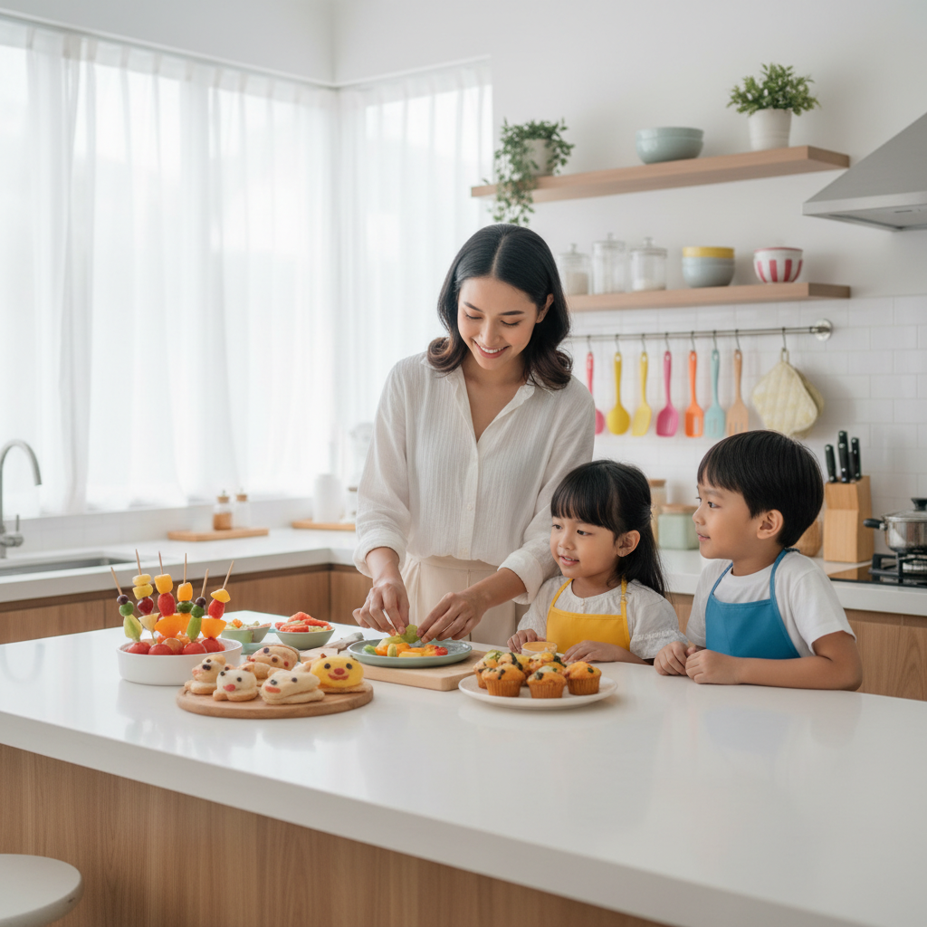 Tips Menyiapkan Masakan Simple untuk Anak