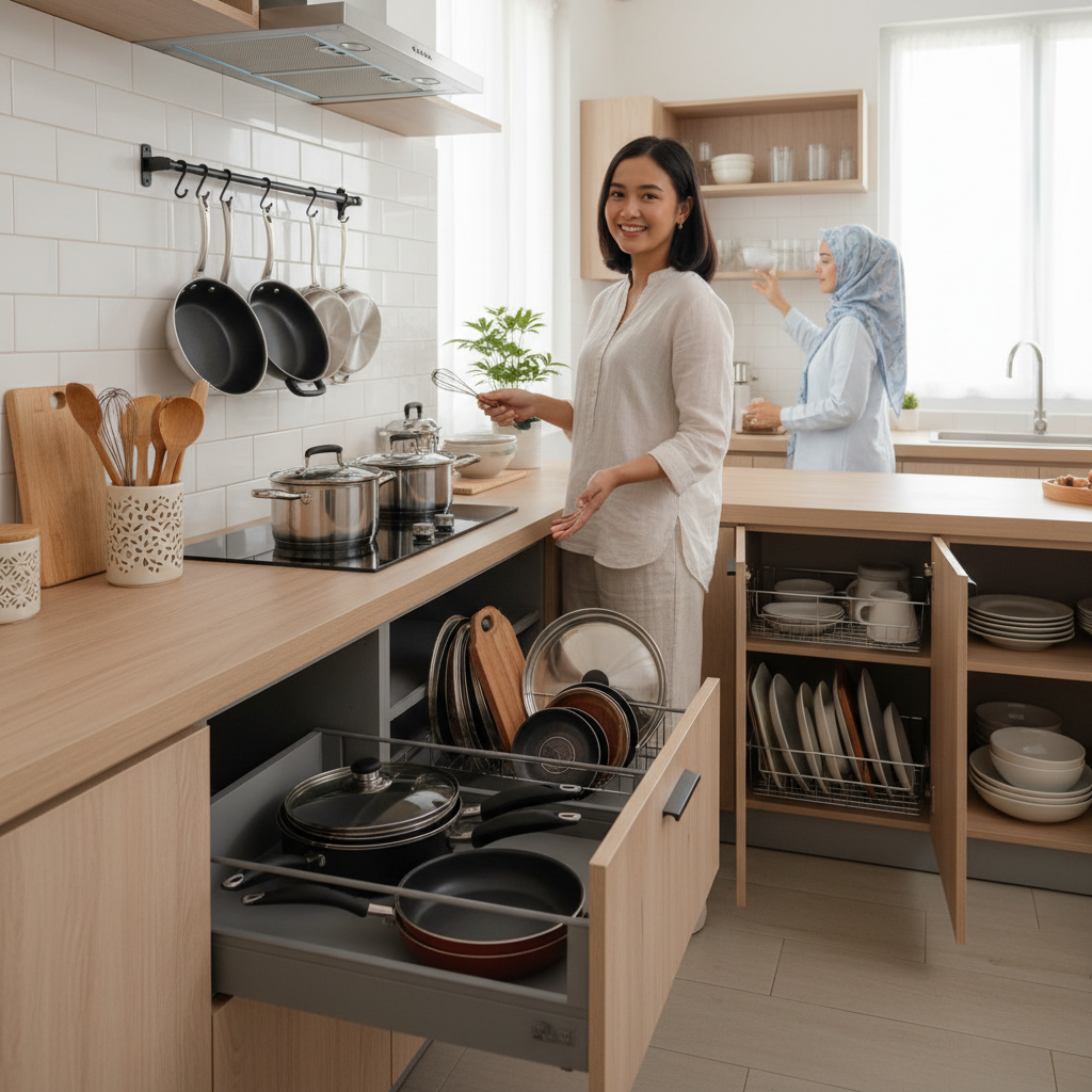 Tips Menyimpan Peralatan Masak